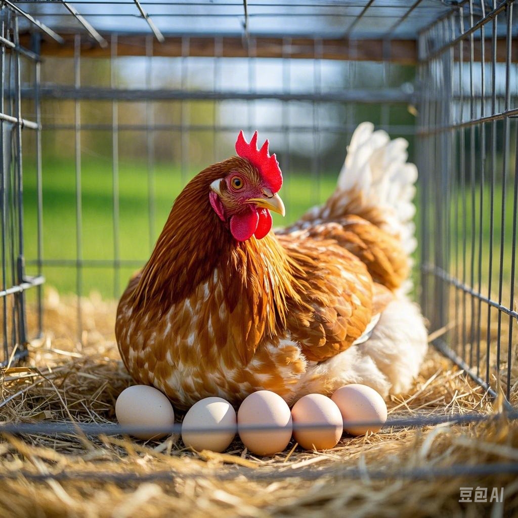 Cage That Promotes Chicken Welfare
